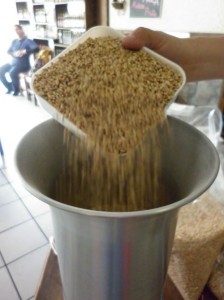 malted wheat for beer