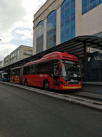 Mexico City Metrobus station
