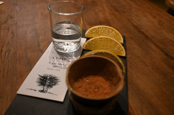 la mezcaleria of an miguel cuixe